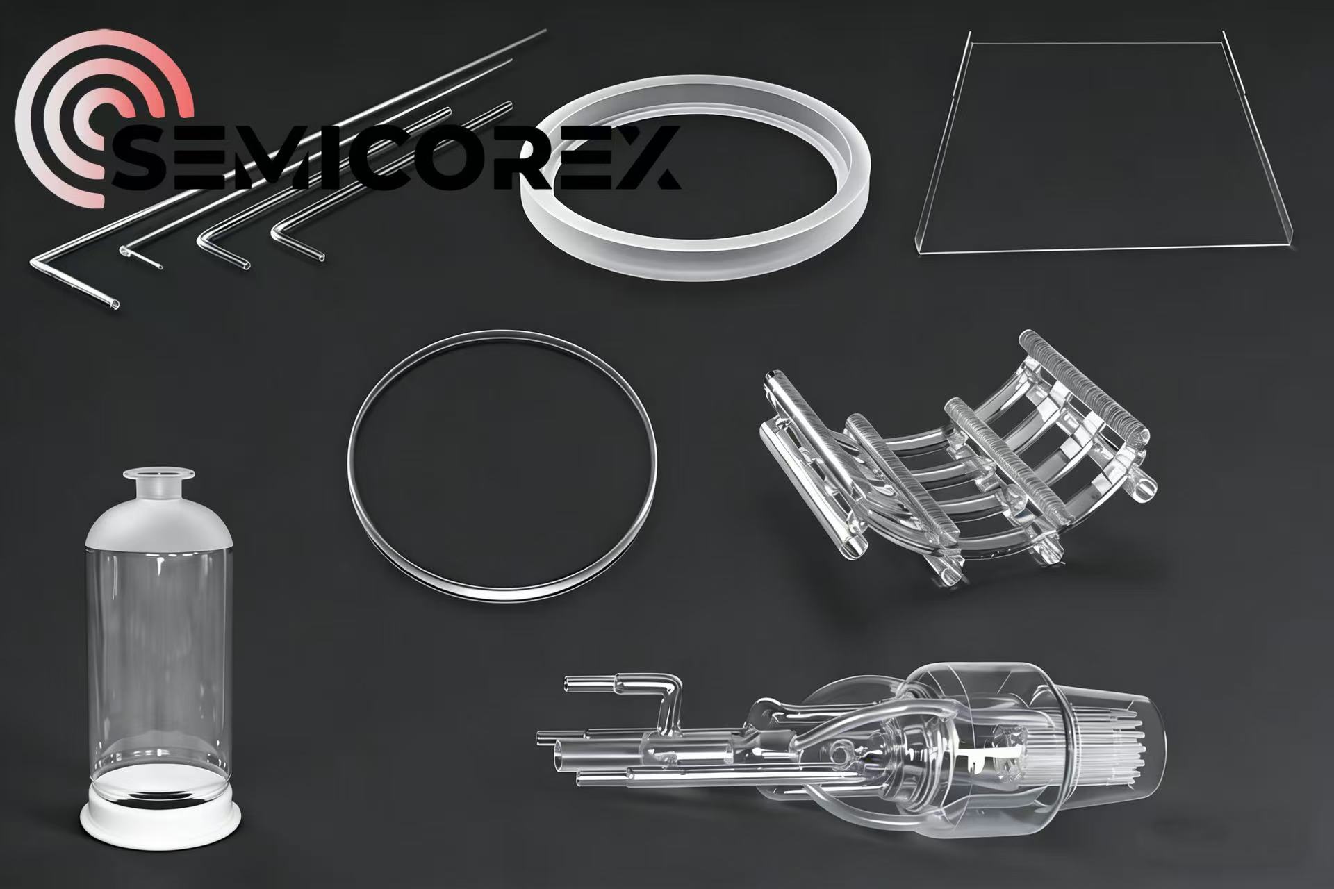 Yleiset puolijohdekvartsikomponentit ja -sovellukset